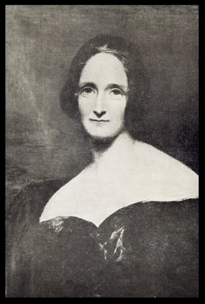 Mary Wollstonecraft Shelley by Richard Rothwell